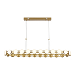 Люстра овальная с круглыми светодиодными источниками света Maxine Light варинант исполнения - 4 | Loft Concept во Владивостоке