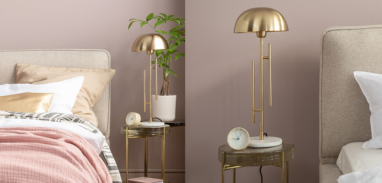 Настольная лампа Geometric Brass Table Lamp Настольная лампа Geometric Brass Table Lamp - Loft-Concept во Владивостоке
