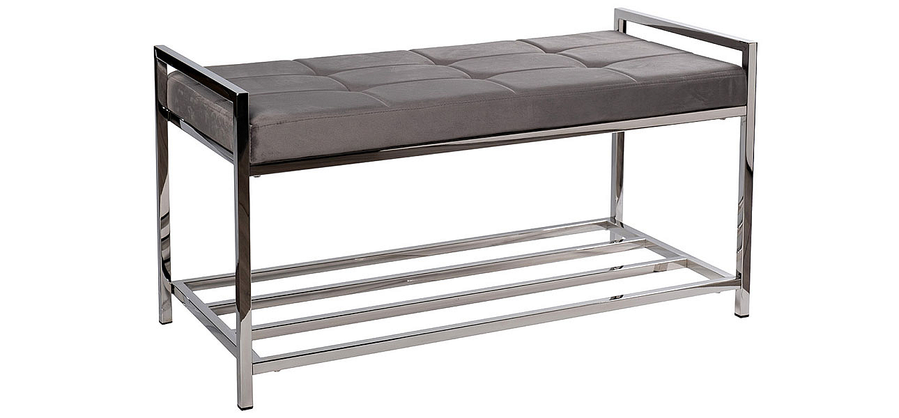 Банкетка Tulum gray Банкетка Tulum gray - Loft-Concept во Владивостоке