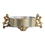 Чаша с орнаментом на бронзовых ножках в виде львов Eden Garden варинант исполнения - 3 | Loft Concept во Владивостоке