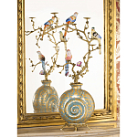 Бронзовый подсвечник Птичий рай Flora варинант исполнения - 5 | Loft Concept во Владивостоке