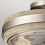 Потолочный светильник с прозрачным стеклянным плафоном с эффектом пузырьков Kichler варинант исполнения - 3 | Loft Concept во Владивостоке