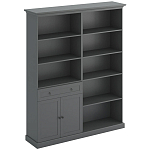 Двойной стеллаж с ящиком и 2-мя дверцами Percent Rack варинант исполнения - 2 | Loft Concept во Владивостоке