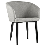 Мягкое кресло на металлических ножках Shaggy Grey варинант исполнения - 1 | Loft Concept во Владивостоке