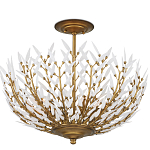 Потолочный светильник в форме цветка Hanging Flowers варинант исполнения - 2 | Loft Concept во Владивостоке