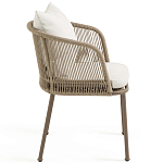 Кресло уличное Bonnie Beige Chair варинант исполнения - 3 | Loft Concept во Владивостоке