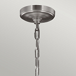 Люстра двухъярусная с белыми матовыми стеклянными плафонами в форме винных бокалов Feiss варинант исполнения - 6 | Loft Concept во Владивостоке