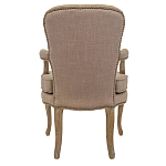 Кресло Aubrey Classical Armchair brown flax варинант исполнения - 2 | Loft Concept во Владивостоке