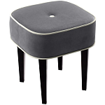 Квадратный мягкий пуф на черных ножках Winton Pouf Square варинант исполнения - 21 | Loft Concept во Владивостоке