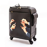 Чемодан дорожный SELETTI Travel Kit Trolley Lipstick Black варинант исполнения - 3 | Loft Concept во Владивостоке