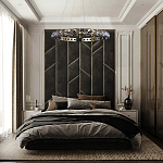 Люстра круглая подвесная с хрустальными элементами на золотом основании Диаметр 79 см Ring Horizontal варинант исполнения - 5 | Loft Concept во Владивостоке