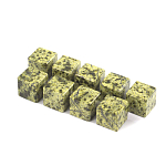 Камни для охлаждения виски из натурального камня змеевик Natural Stone Cube варинант исполнения - 4 | Loft Concept во Владивостоке