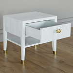 Прикроватная тумбочка с ящиком Elsa Dreams White варинант исполнения - 2 | Loft Concept во Владивостоке