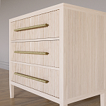Комод Primo с 3 выдвижными ящиками Светлый дуб варинант исполнения - 2 | Loft Concept во Владивостоке