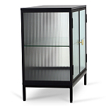 Сервант двухдверный с рифленым стеклом The Keeper варинант исполнения - 2 | Loft Concept во Владивостоке