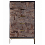 Высокая тумба с выдвижными ящиками Mosaic варинант исполнения - 1 | Loft Concept во Владивостоке