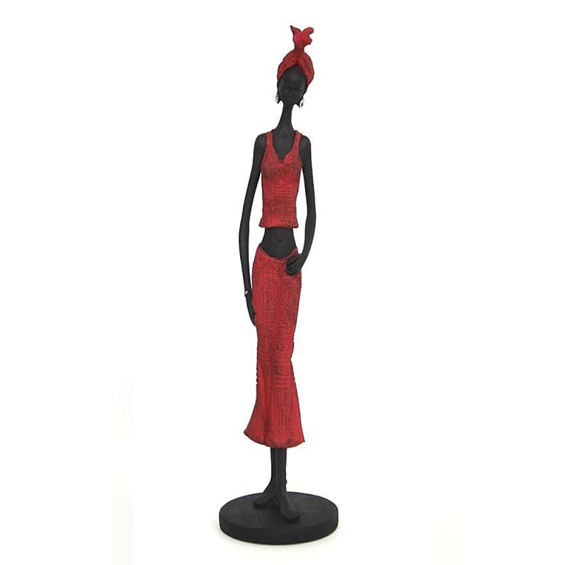 Фигурка негритянка из полистоуна African Casipea Мульти Фигурка негритянка из полистоуна African Casipea Мульти во Владивостоке | Loft Concept