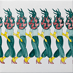 Плитка дизайнерская Фруктовый лес варинант исполнения - 2 | Loft Concept во Владивостоке