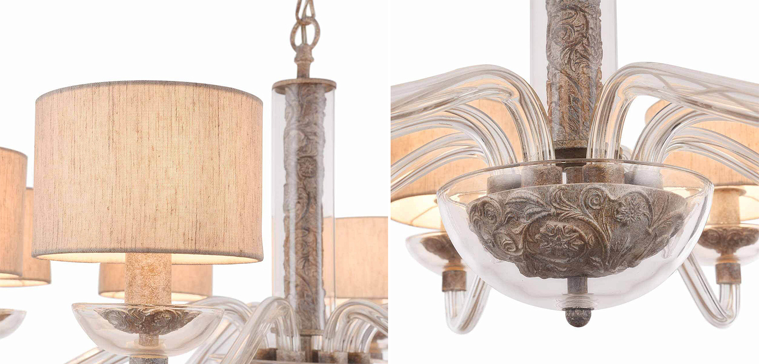 Люстра Sabella Light Chandelier 8 lamp Люстра Sabella Light Chandelier 8 lamp - Loft-Concept во Владивостоке