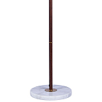 Торшер с плиссированным белым абажуром Pleated White Floor Lamp варинант исполнения - 3 | Loft Concept во Владивостоке