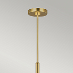 Люстра с 6-ю лампами на тонких изогнутых рожках в современном стиле Feiss варинант исполнения - 3 | Loft Concept во Владивостоке