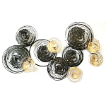 Панно настенное Blank Gray Threads варинант исполнения - 1 | Loft Concept во Владивостоке