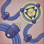 Плитка дизайнерская с узором Дива варинант исполнения - 3 | Loft Concept во Владивостоке