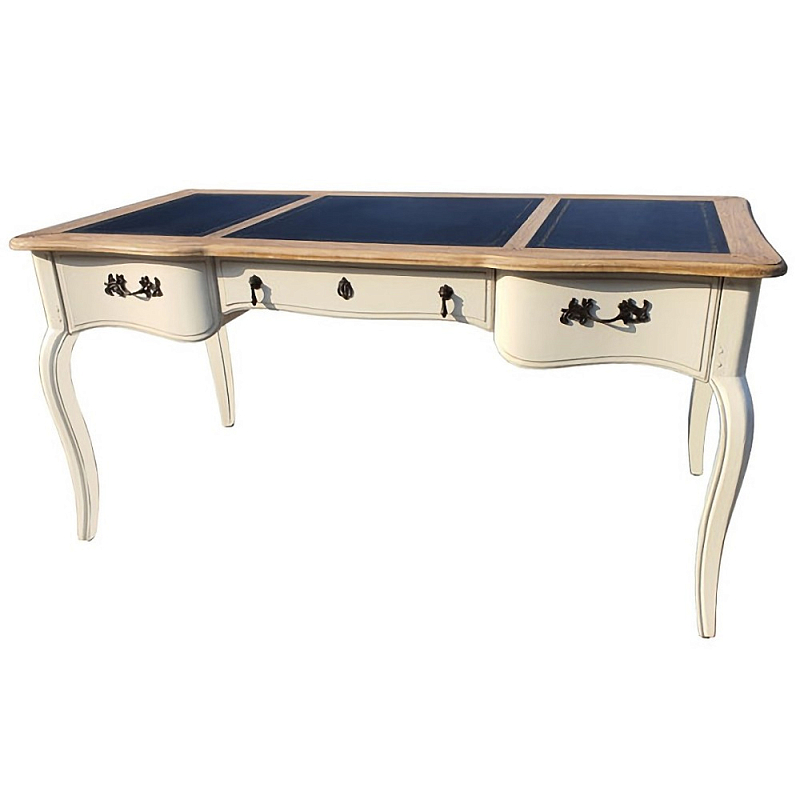 Письменный стол в стиле прованс Eulalie Montmartre Provence Desk Белый Черный Древесина Письменный стол в стиле прованс Eulalie Montmartre Provence Desk Белый Черный Древесина во Владивостоке | Loft Concept