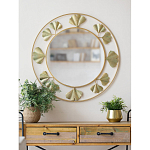 Зеркало настенное в металлическом обрамлении Mirror Golden Portal варинант исполнения - 3 | Loft Concept во Владивостоке