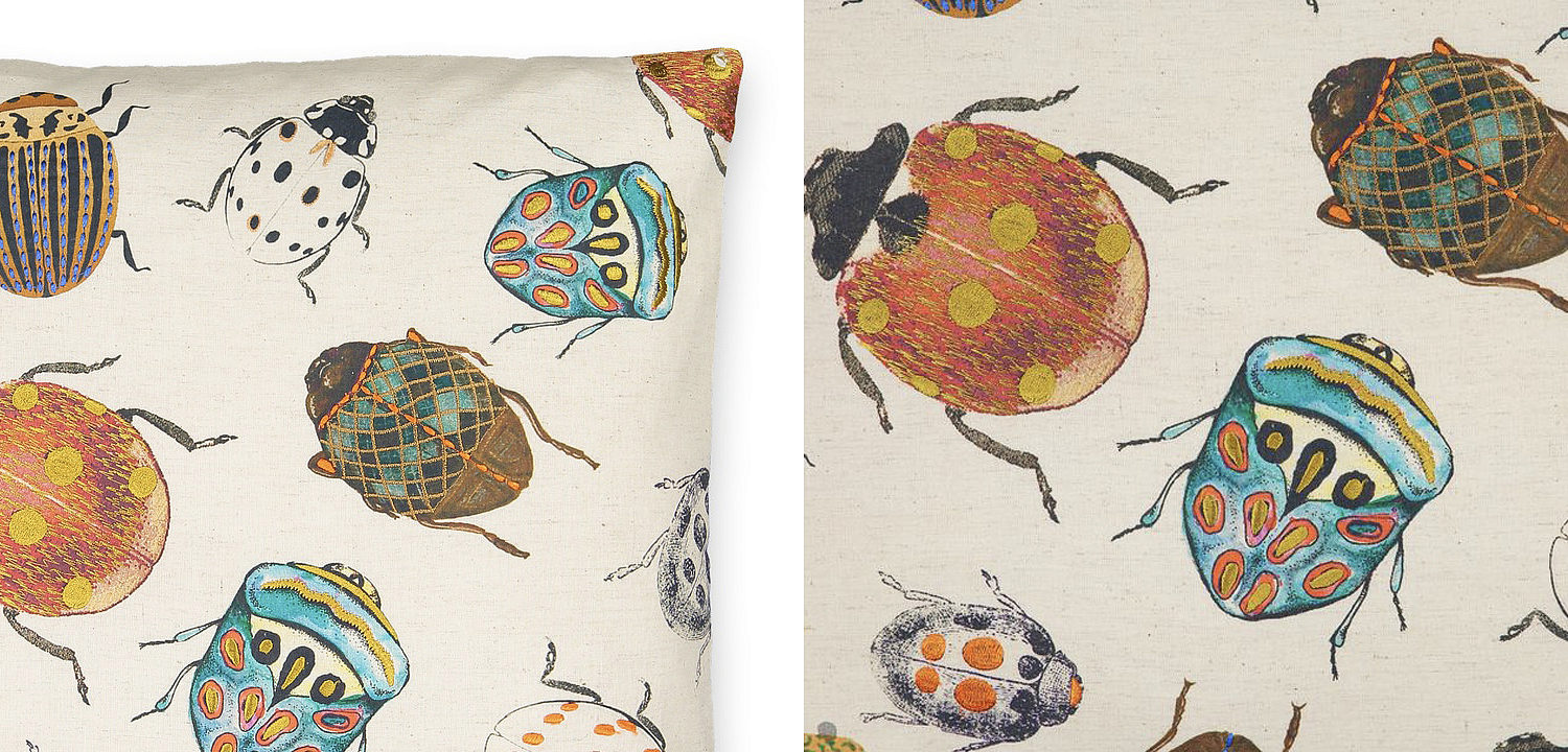 Подушка Beetles Подушка Beetles - Loft-Concept во Владивостоке