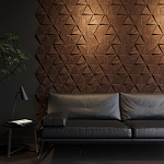 Гипсовая 3D панель с принтографией PM-50 варинант исполнения - 2 | Loft Concept во Владивостоке