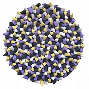 Панно «Цветение виолы»