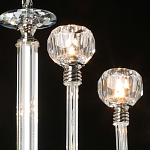 Люстра с 8-ю лампами и гранеными стеклянными плафонами Prism Gala варинант исполнения - 6 | Loft Concept во Владивостоке