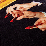 Коврик Seletti Lipstick Black варинант исполнения - 2 | Loft Concept во Владивостоке