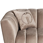 Диван трехместный велюровый серый Island of Comfort варинант исполнения - 2 | Loft Concept во Владивостоке