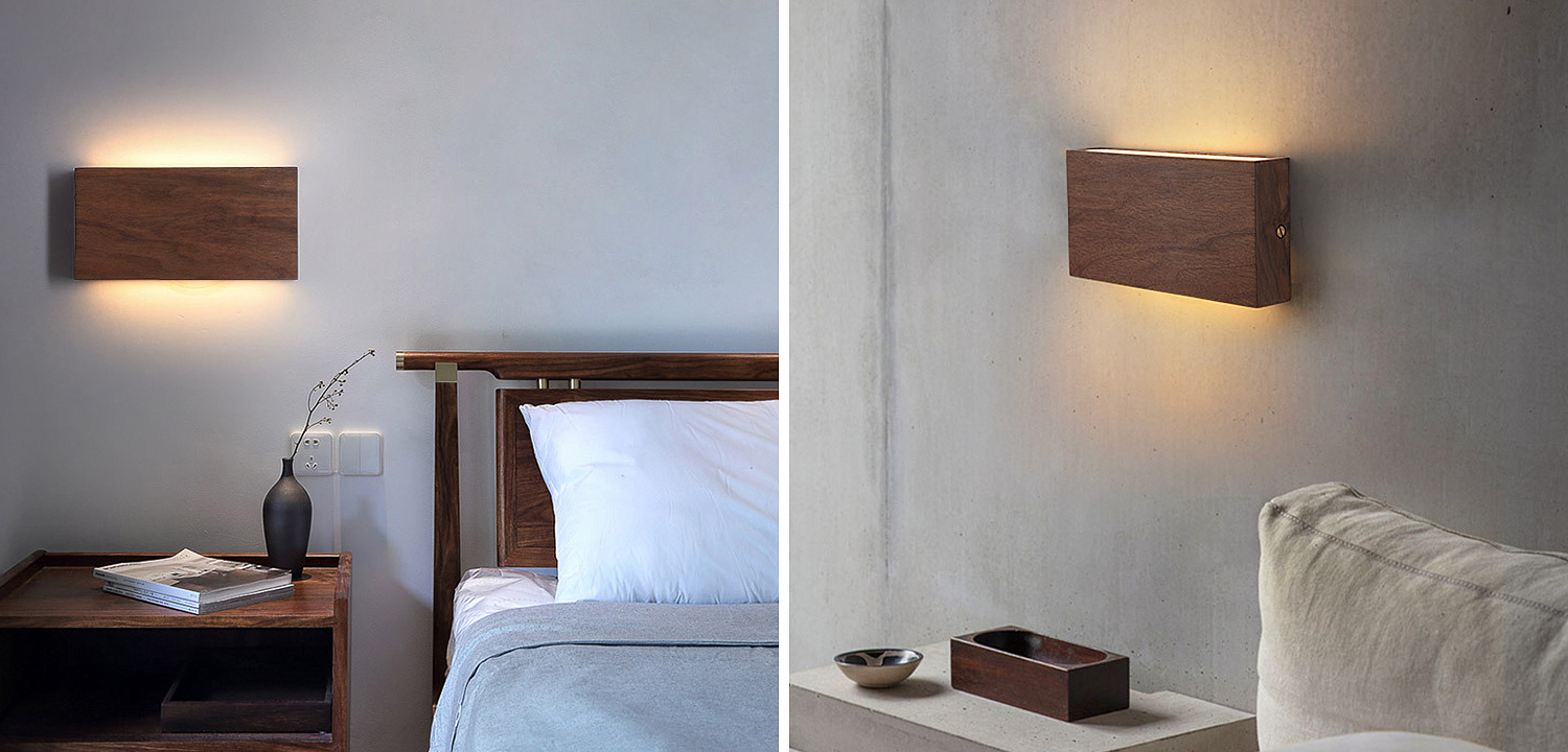 Wall Lamp Retro Square Fixtures Led Up and Down Бра Темное дерево Wall Lamp Retro Square Fixtures Led Up and Down Бра Темное дерево - Loft-Concept во Владивостоке