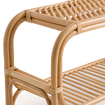 Скамья для прихожей из стеблей ротанга Willa Rattan Bench варинант исполнения - 4 | Loft Concept во Владивостоке