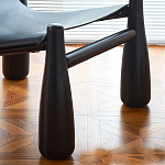 Кресло черно-белое со съемными подушками Celebrity варинант исполнения - 5 | Loft Concept во Владивостоке