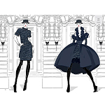 Megan Hess. Elegance варинант исполнения - 6 | Loft Concept во Владивостоке