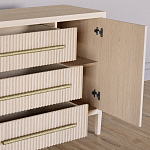 Буфет Primo с тремя ящиками и двумя фасадами Светлый дуб варинант исполнения - 6 | Loft Concept во Владивостоке