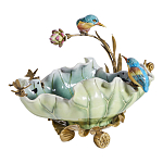 Чаша в виде листка лотоса с птицами Eden Garden варинант исполнения - 1 | Loft Concept во Владивостоке