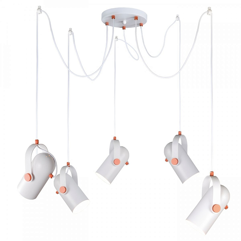 Подвесной светильник Tube Pendant White Белый Подвесной светильник Tube Pendant White Белый во Владивостоке | Loft Concept