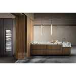 Кухонный гарнитур из массива дуба и камня Ratio Dada Engenereed варинант исполнения - 10 | Loft Concept во Владивостоке