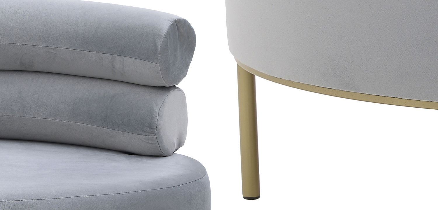 Кушетка Fening Lounge Gray Кушетка Fening Lounge Gray - Loft-Concept во Владивостоке
