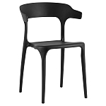 Черный стул из прочного PP-пластика JORIS варинант исполнения - 1 | Loft Concept во Владивостоке