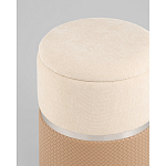 Пуф Mauldine с ящиком бежевый с экокожей варинант исполнения - 3 | Loft Concept во Владивостоке