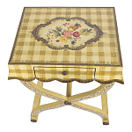 Приставной столик с ящиком в стиле ретро Vintage Rustic Tablecloth варинант исполнения - 4 | Loft Concept во Владивостоке