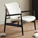 Кресло с каркасом и ножками из древесины и мягкими сиденьем и спинкой Venice варинант исполнения - 2 | Loft Concept во Владивостоке