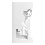 Встраиваемый в стену гипсовый светильник под покраску с эффектом разрушенной стены Antiquity Athena варинант исполнения - 4 | Loft Concept во Владивостоке