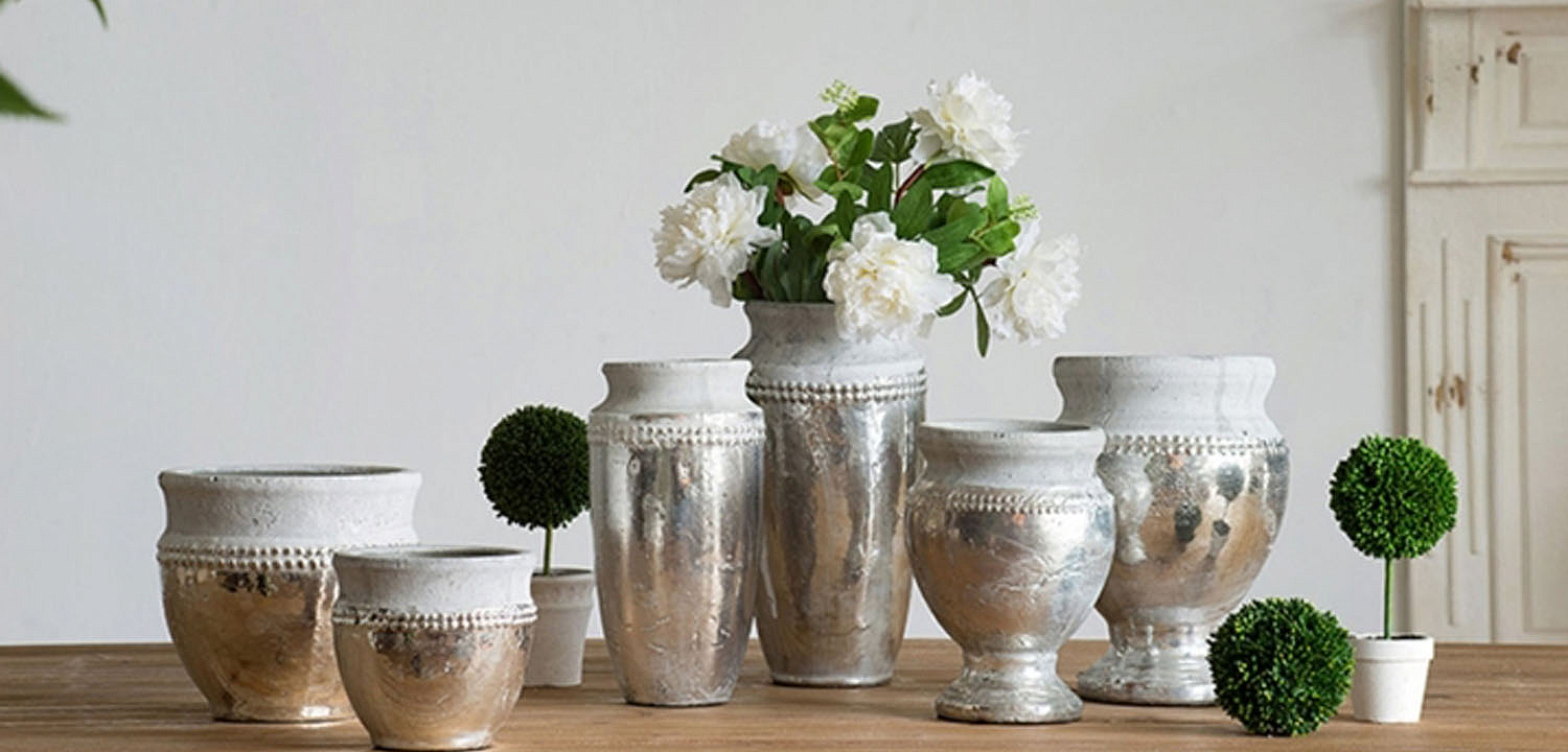 Ваза Vase Argenta silver 27 Ваза Vase Argenta silver 27 - Loft-Concept во Владивостоке